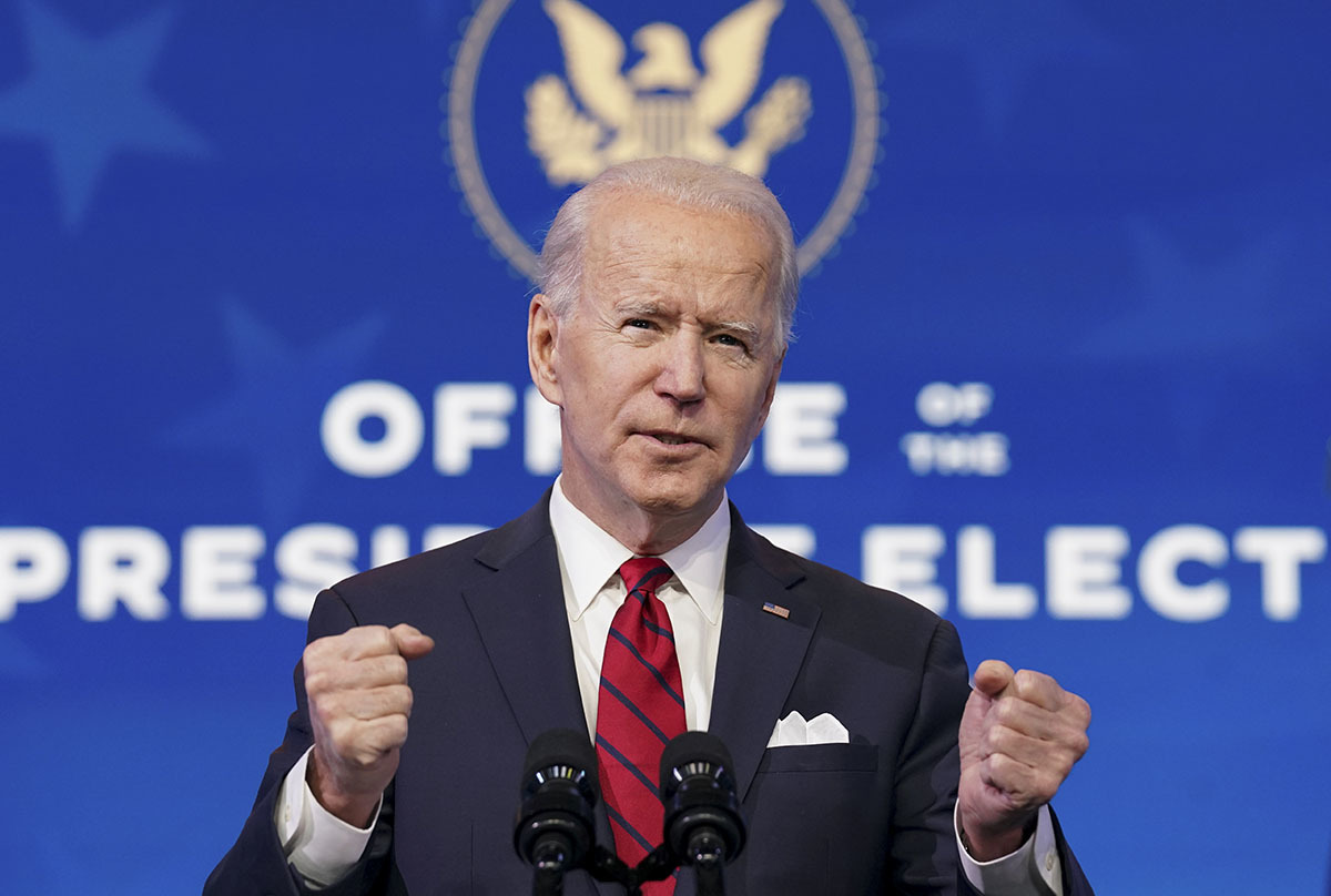 Joe Biden llama a la unidad y promete ser presidente de todos los estadunidenses