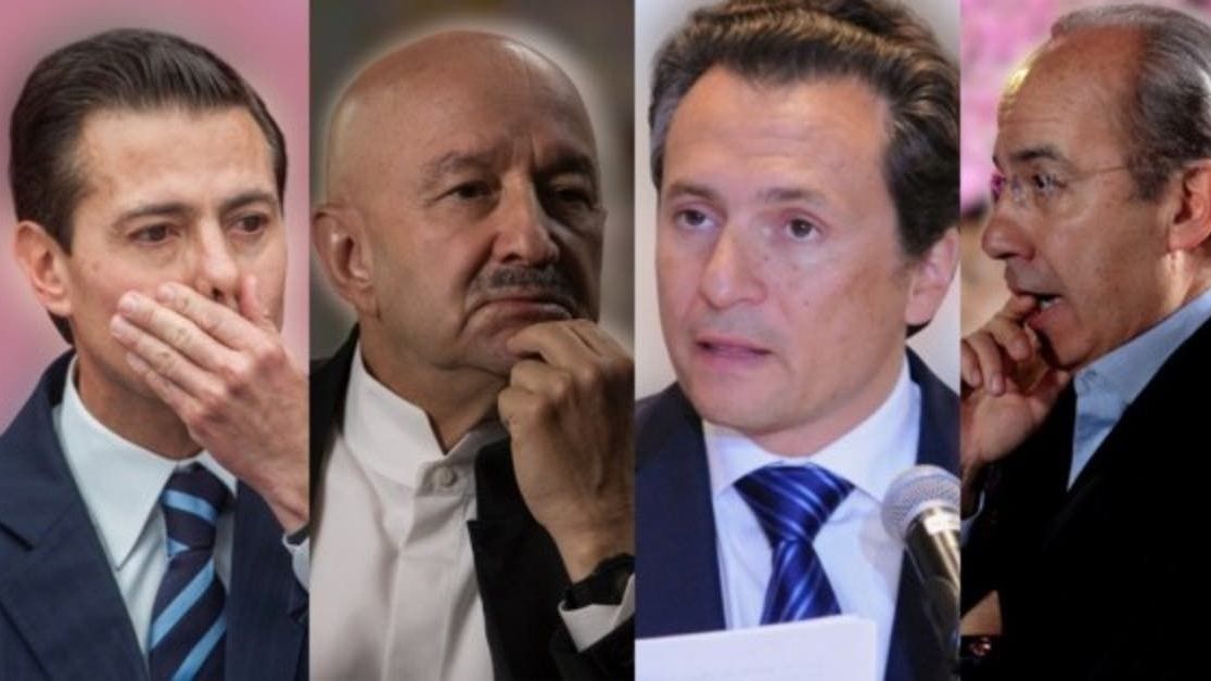 FGR investiga a Salinas, Calderón y Peña Nieto por denuncia de Lozoya