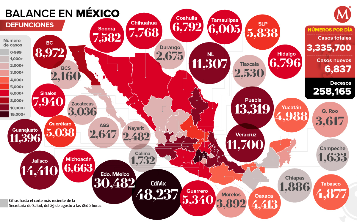 Mapa de covid-19 en México: Álvaro Obregón, alcaldía con más casos activos