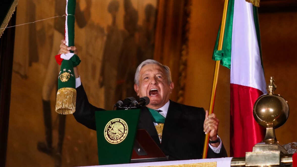 Alistan Grito de Independencia de AMLOj sin gente en el Zócalo