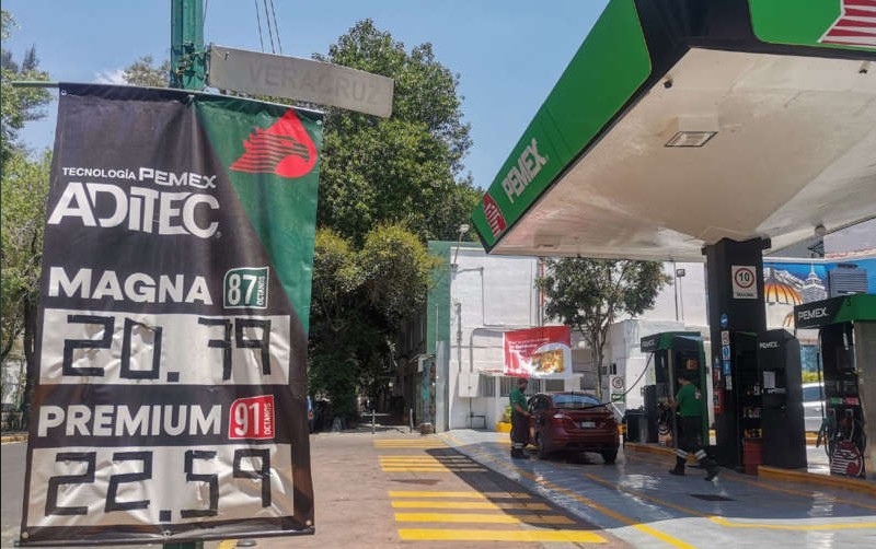 Hacienda reduce el estímulo fiscal para la gasolina magna y Premium