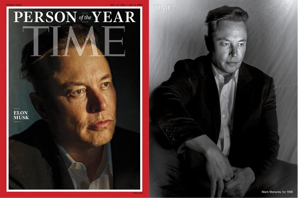 Elon Musk es nombrado Persona del Año 2021 por la revista Time