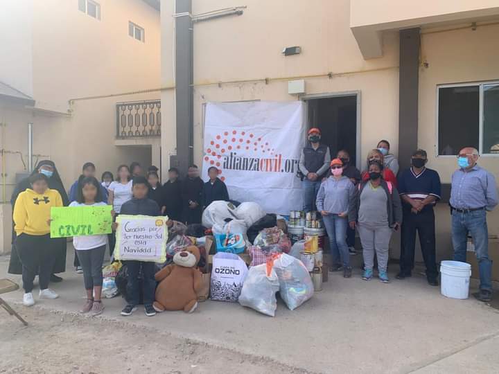 Apoyan con donativos a niños de Casa Hogar «Sonrisa de Ángeles»