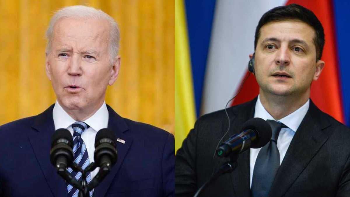 Biden y Zelenski discuten capacidades militares para el ejército ucraniano