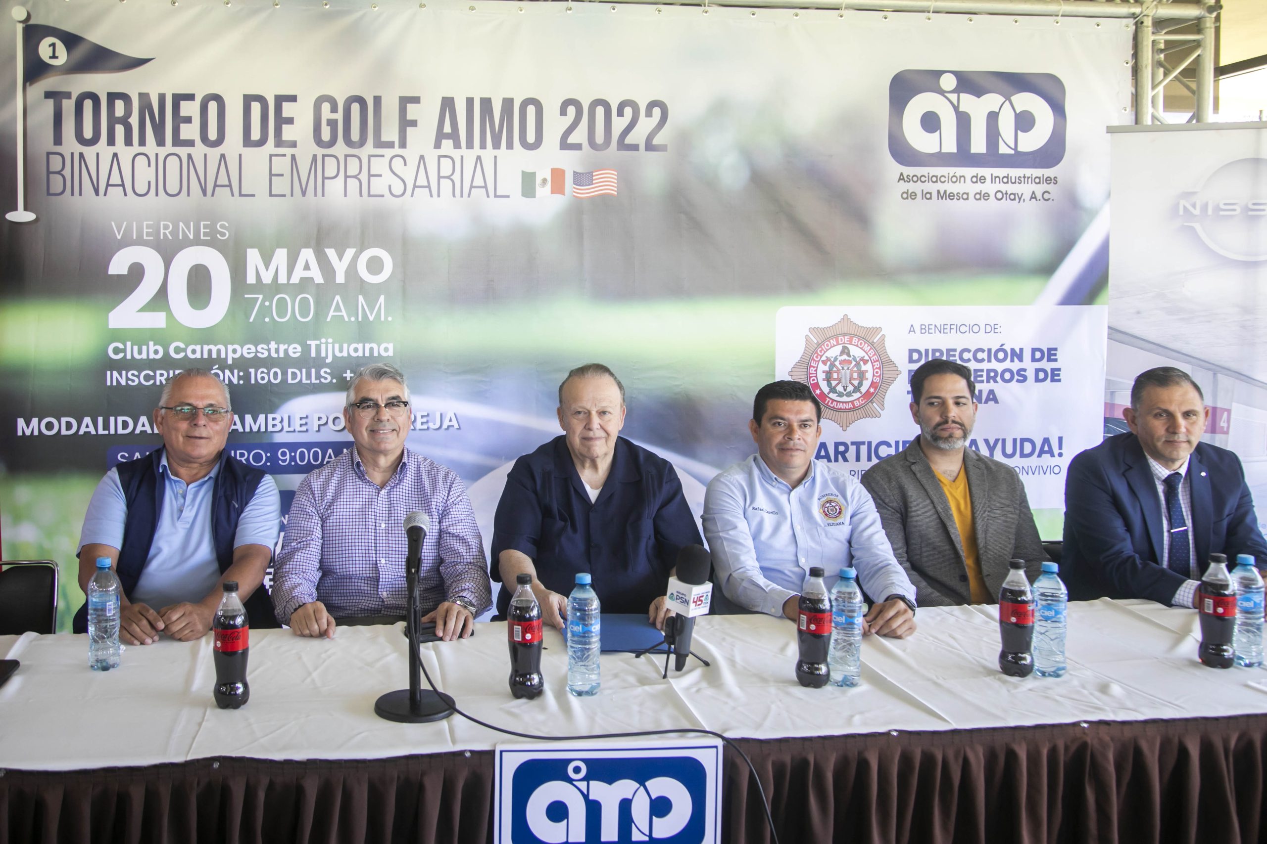 Alistan «Torneo de Golf AIMO 2022» en apoyo a Bomberos de Tijuana