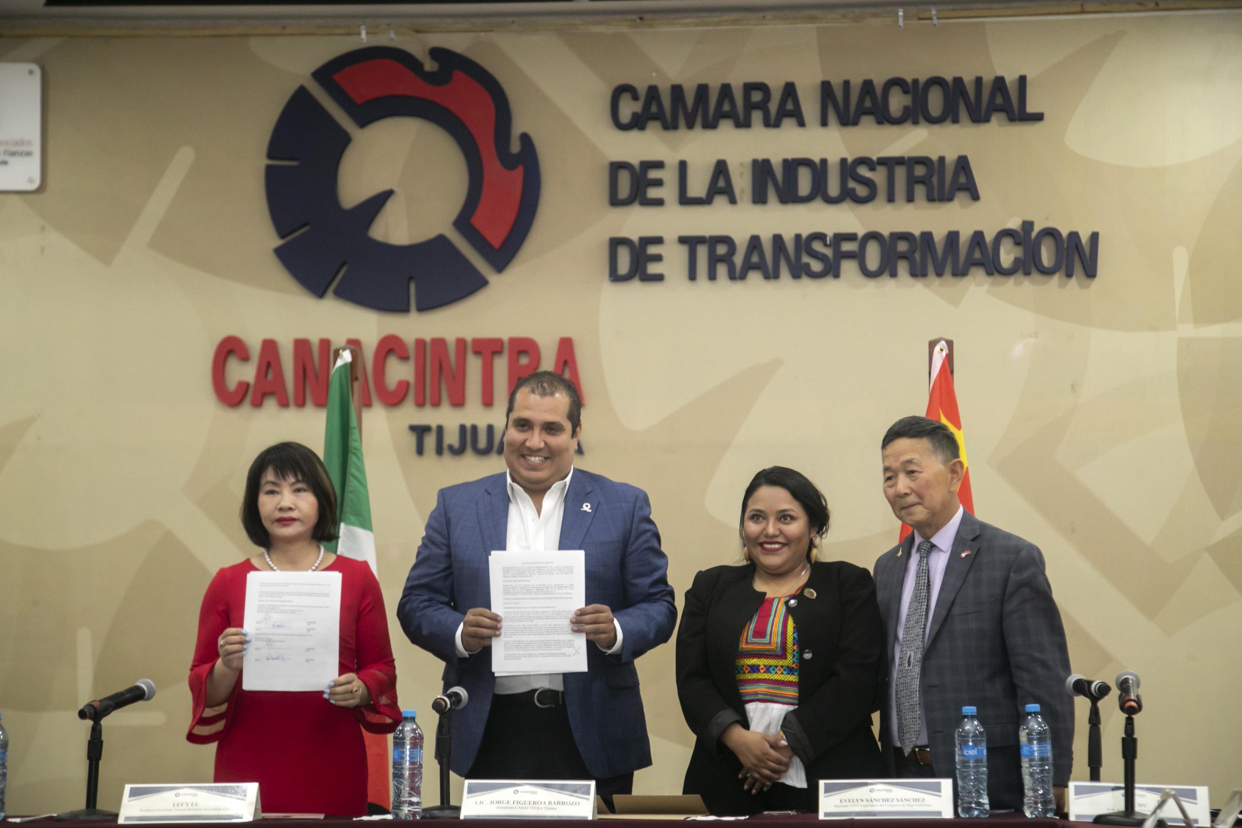 Establece Canacintra alianza con asociación China para atraer proveeduría