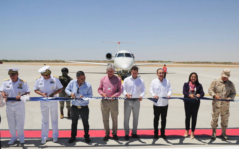 Inauguran vuelo Tijuana-Puerto Peñasco